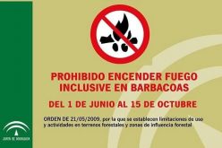 Prohibido encender fuego