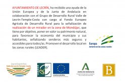 Subvención mirador Mondújar