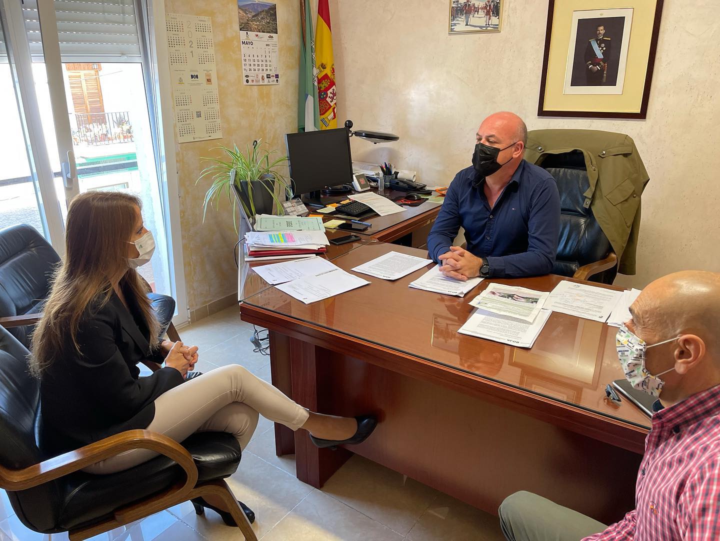 Visita Delegada de Empleo Ayuntamiento de Lecrín Visita Delegada de Empleo Ayuntamiento de Lecrín