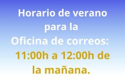 Horario oficina correos