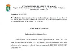 Técnico en Urbanismo