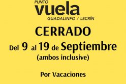 Vacaciones Vuela Guadalinfo