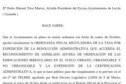 Ordenanza asimilado