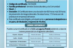 Curso gratuito con Certificado de Profesionalidad