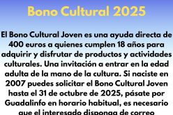 Bono cultural 2025