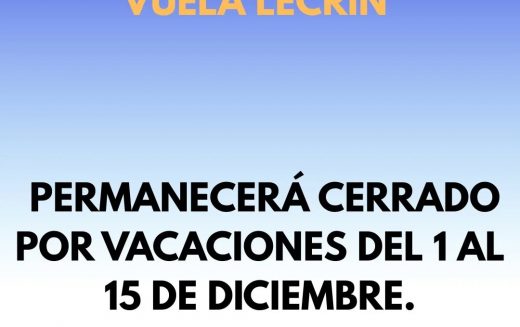 Vacaciones Vuela Guadalinfo
