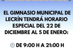 Horario Gimnasio