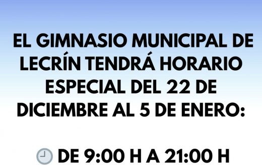 Horario Gimnasio