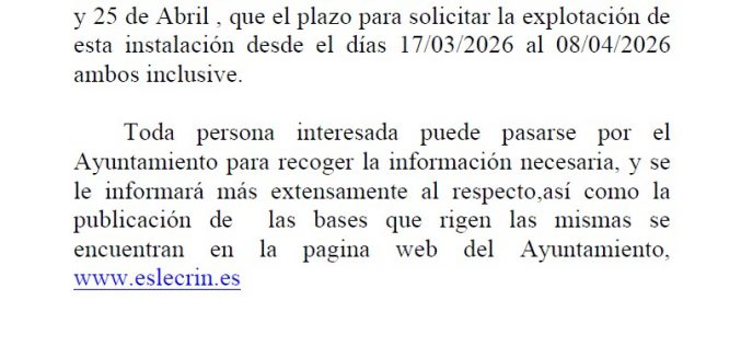 Barra ExpoLecrín 26