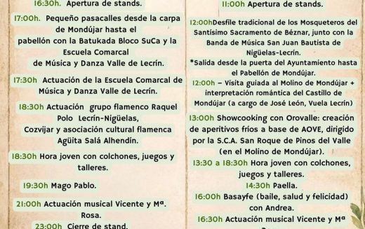 ExpoLecrín 2026 programa