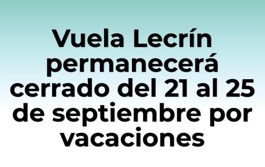 Vuela Lecrín vacaciones