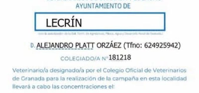 Vacunación Antirrábica